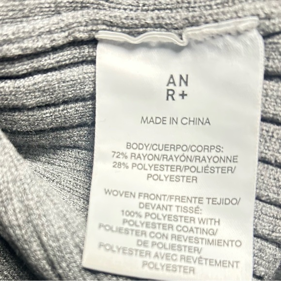 Alp N Rock CLARA RIBBED MOCK NECK SWEATER Size S In Gray - Picture 6 of 6